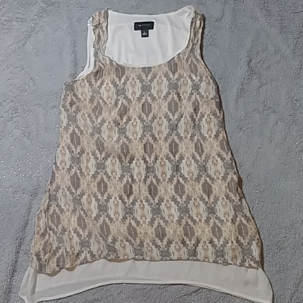 AB studio aztec print tank size L